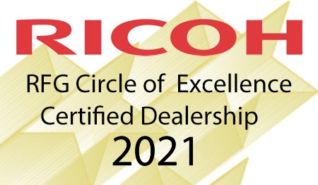 Ricoh 2021 RFG Circle of Excellence web badge